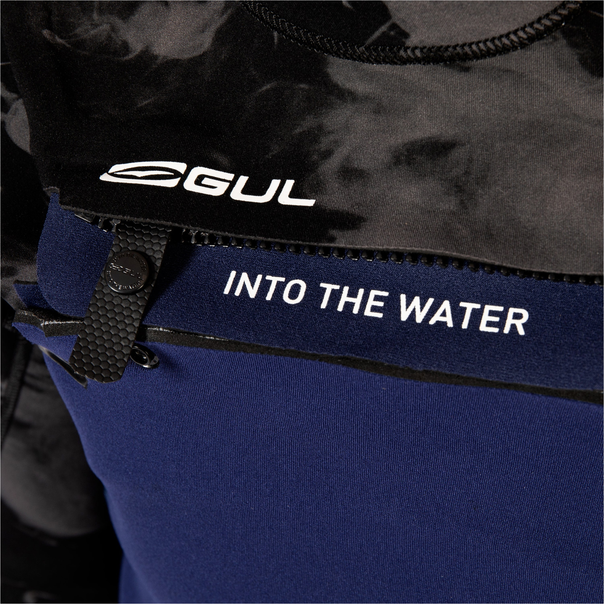 2026 Gul Junior Yulex Flexor 3/2mm Chest Zip Wetsuit FX1228-BLSM - Blue / Smoke